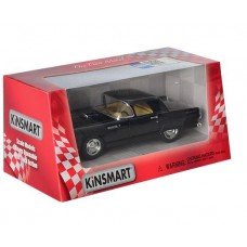 Машинка коллекционная FORD THUNDERBIRD KT5319W, инерционная Черный