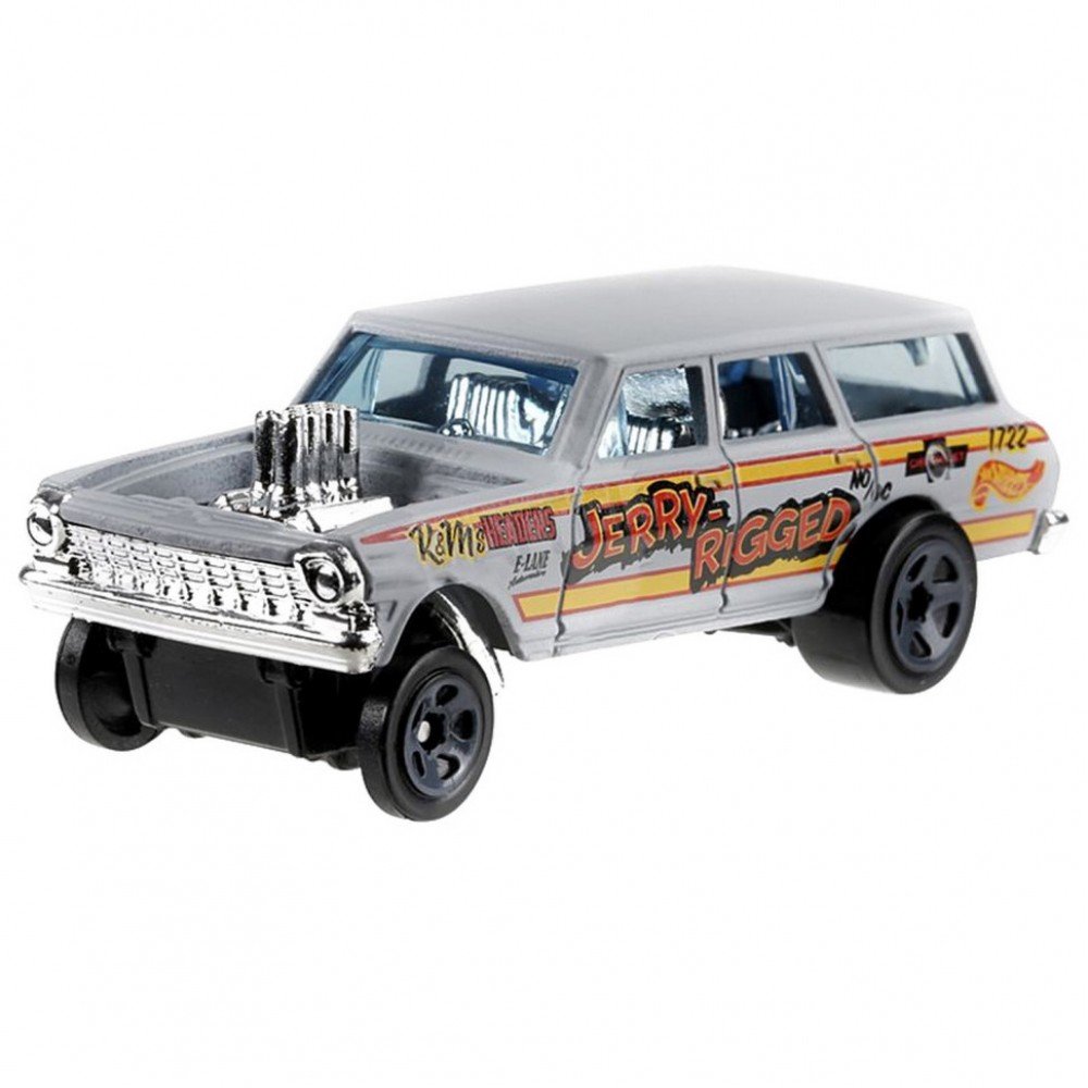 Машинка Hot Wheels GHC/FYD77-51-67 серия HW Race Day 64 Nova Wagon Gasser