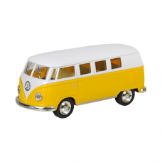 Машинка металлическая Kinsmart КТ5060W Volkswagen BUS Бело-желтый