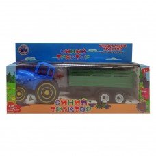 Игровой набор Синий Трактор BL5013 с прицепом Синий 