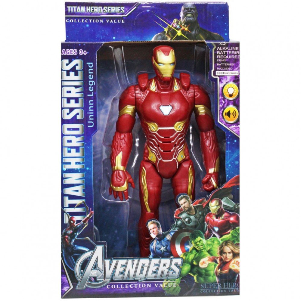 Фигурка супергероя "AVENGERS" 89001, 20 5 / 15 / 35 Железный человек