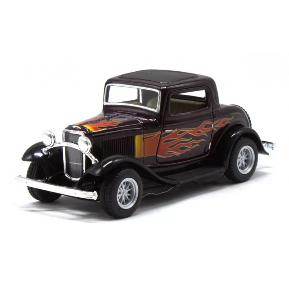 Детская модель машинки FORD COUPE KT5332FW инерционная Черный