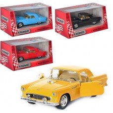 Машинка коллекционная FORD THUNDERBIRD KT5319W, инерционная Желтый