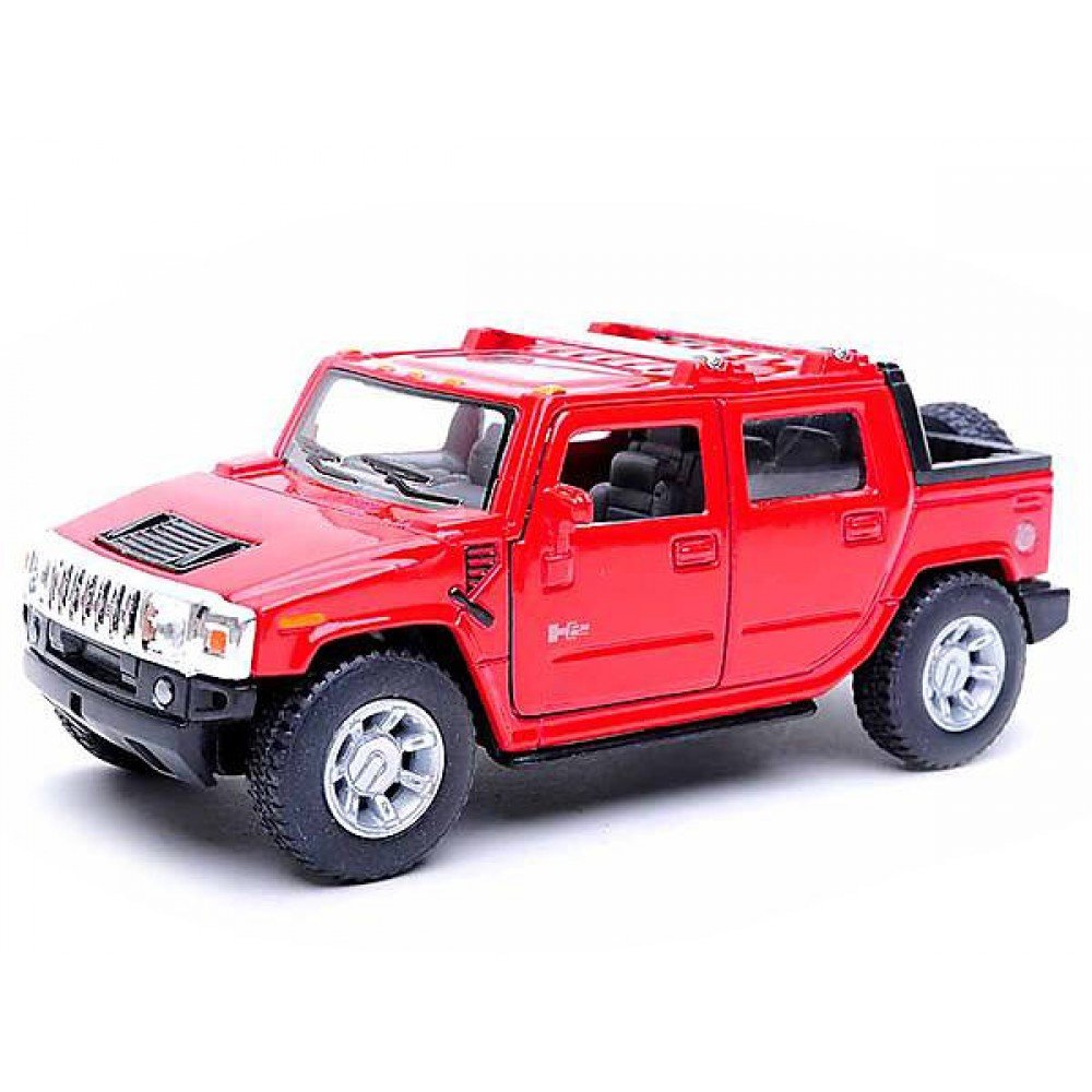 Игрушечная моделька Джип HUMMER KT5097W инерционный Красный