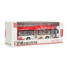 Детский игровой троллейбус MS1602A инерционный Красный