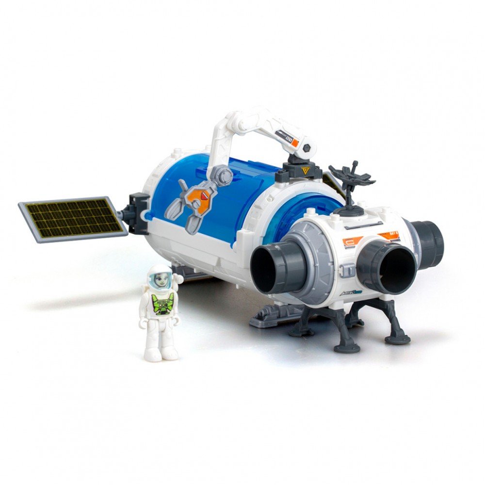 Игровой набор Миссия «Построй космическую станцию» Astropod 80336 конструктор с фигуркой