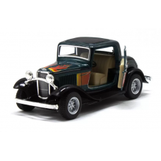Детская модель машинки FORD COUPE KT5332FW инерционная Зеленый