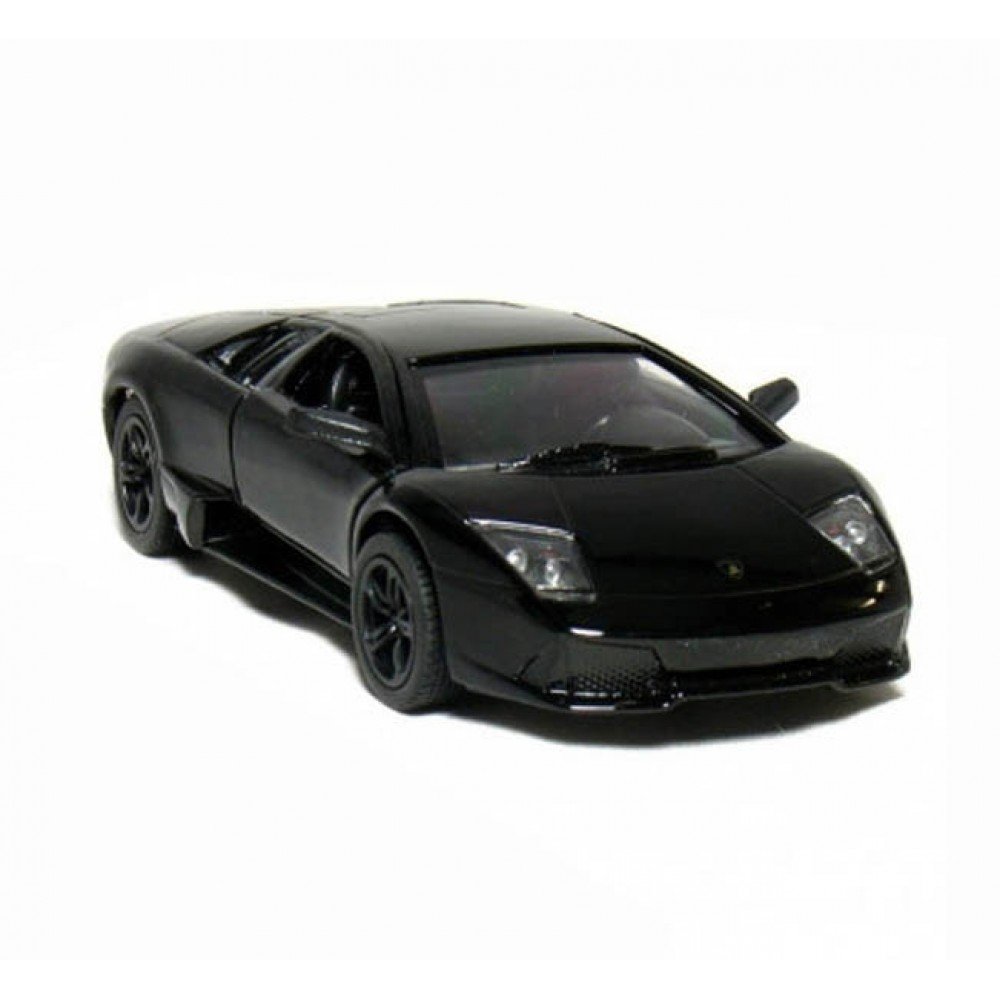 Игрушечная коллекционная модель LAMBORGHINI MURCIELAGO LP640 KT5317W, инериционная Черный