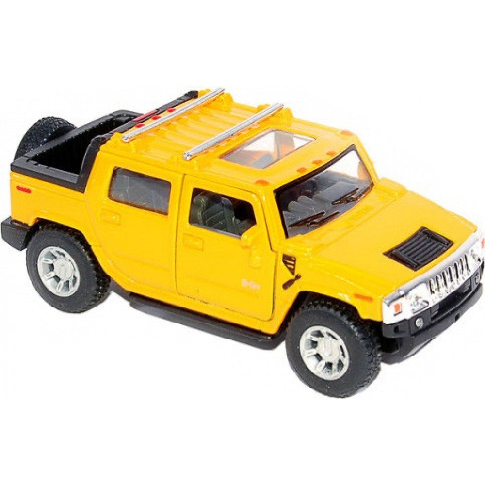 Игрушечная моделька Джип HUMMER KT5097W инерционный Желтый
