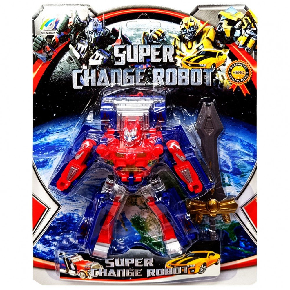 Игрушечный трансформер 3-7, 26 см (Оптимус Прайм)