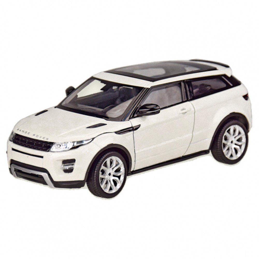 Машина металлическая RANGE ROVER EVOQUE WELLY 24021W 1:24 (Белый)