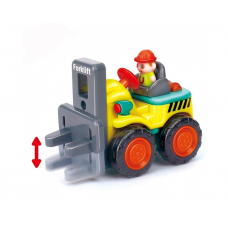 Детская игрушечная Стройтехника 3116B, 7 см подвижные детали (Автопогрузчик)