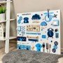 Развивающая игрушка Бизиборд по методике Монтессори TG270035370, 80х60 см, Синий