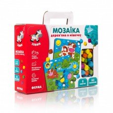 Детская мозаика с картинками ZB2002 деревянная Ферма ZB2002-01