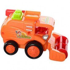 Детский игрушечный Комбайн 272, 3 цвета Оранжевый