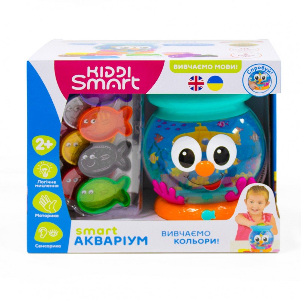Интерактивная обучающая игрушка Smart-Аквариум KIDDI SMART 207659 украинский и английский