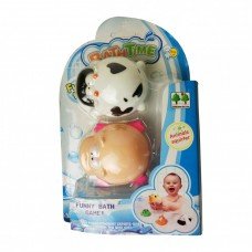 Игровой набор для ванной CQS606-2 резиновые животные Коровка и Свинка