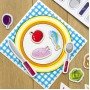 Детские учебные пазлы Изучаем продукты питания 13203003, 20 развивающих игр в наборе