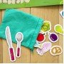 Детские учебные пазлы Изучаем продукты питания 13203003, 20 развивающих игр в наборе