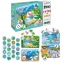 Игра настольная развивающая "Лото мемо Зоопарк" ME5032-21 EN