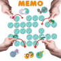 Игра настольная развивающая "Лото мемо Зоопарк" ME5032-21 EN
