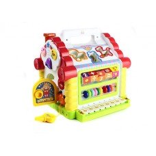 Развивающая игра-сортер "Теремок" Limo Toy 9196 (Рзаноцветный)
