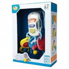 Музыкальная игрушка 855-75A машинка с брелком-ключами Белый