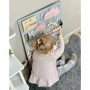 Развивающая игрушка Бизиборд TG100003, 60х40 см, Розовый