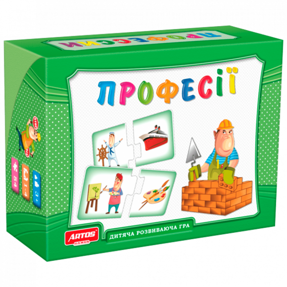 Развивающая игра премиум "Профессии" Artos Games 0499ATS