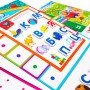 Детская настольная игра "Азбука с магнитной доской" VT5412-01 буквы на магнитах