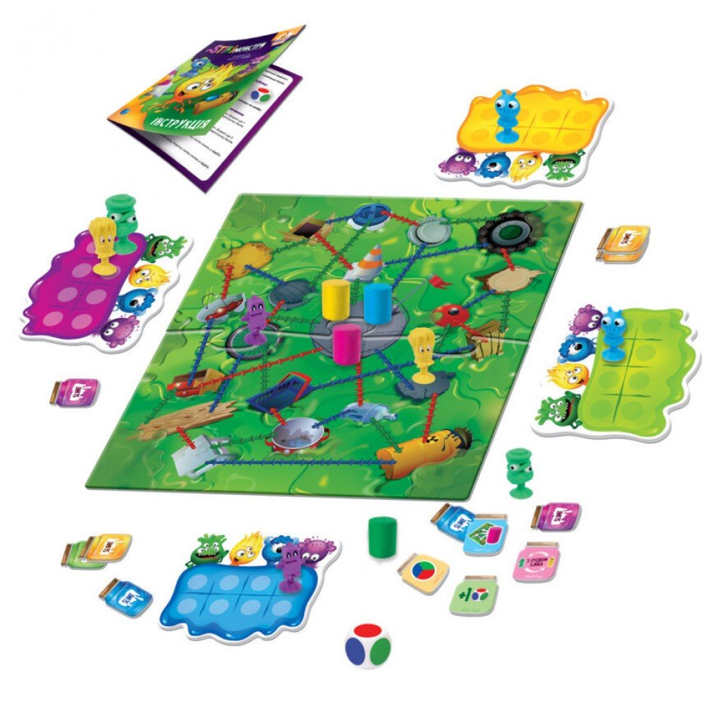 Настольная игра "Стикимонстры" Vladi Toys VT8055-35 укр