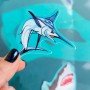 Детская игра с многоразовыми наклейками "Подводный мир" KP-008 , 43 наклейки