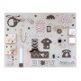 Развивающая игрушка Бизиборд TG270035375, 80х60 см, Бежевый