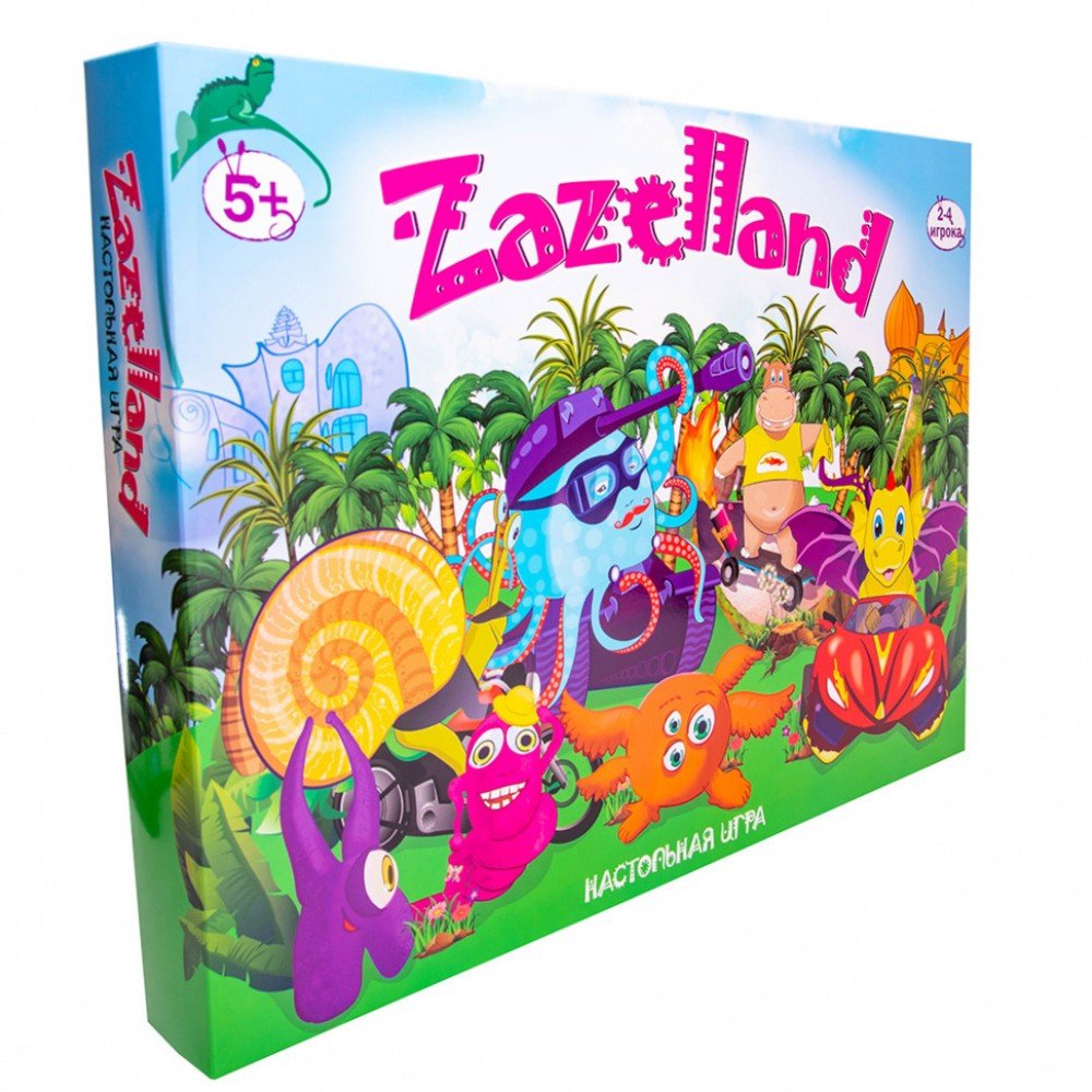 Настольная игра "Zazelland" 30213 рус