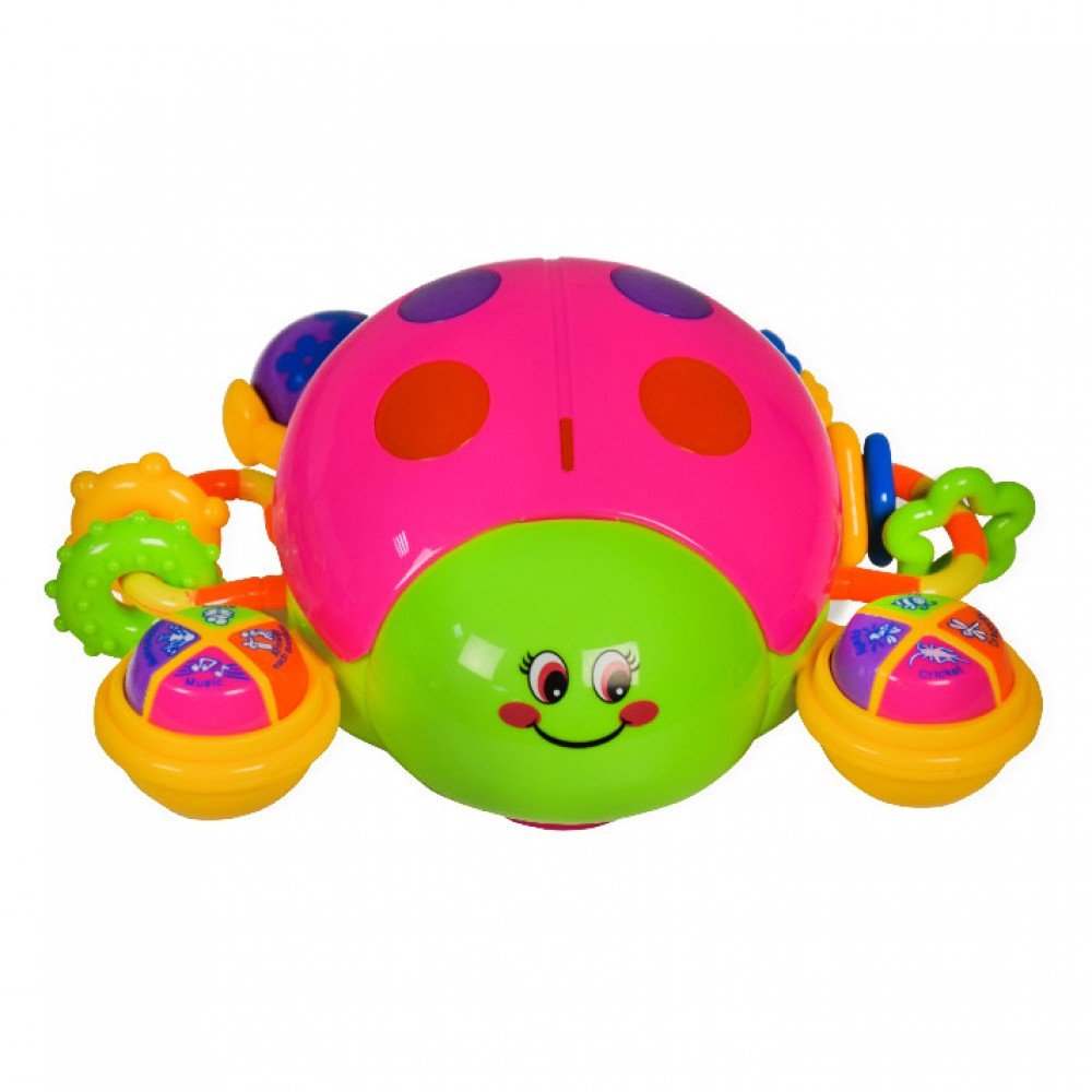 Музыкальная игрушка "Жук" 2012-6A Розовый