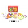 Настольная игра DoDo Изучаем геометрические фигуры 300139, 24 детали