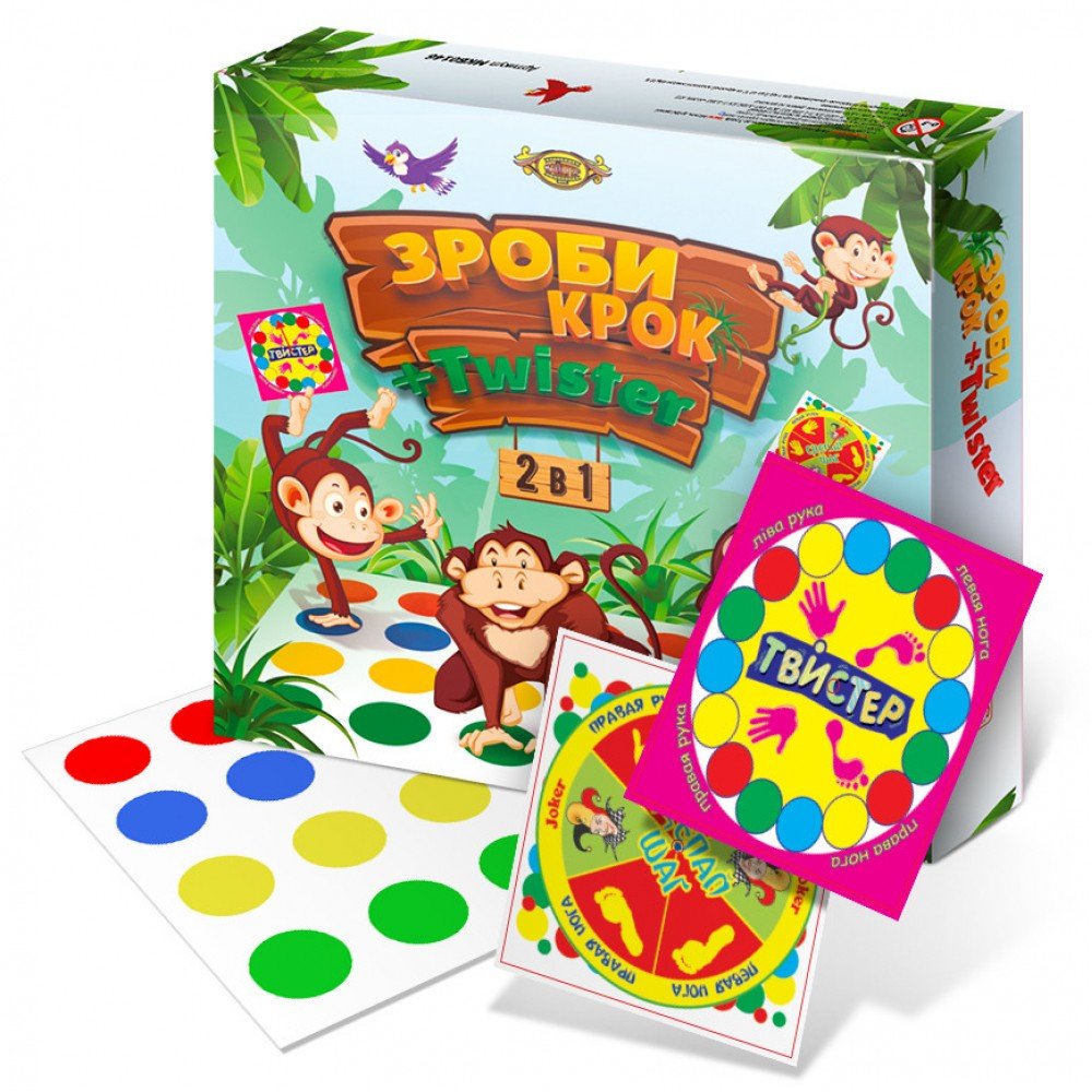 Игра "Сделай шаг Twister" MKB0146