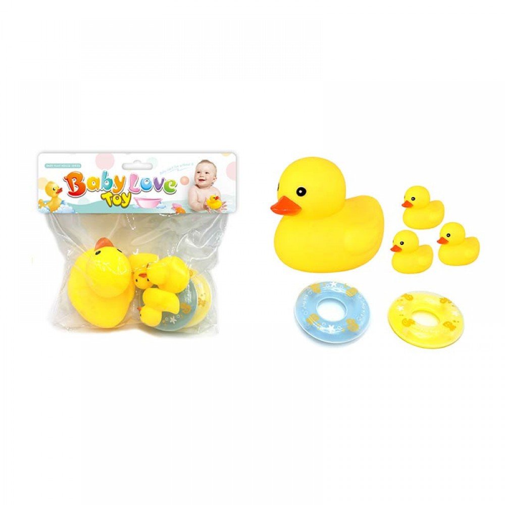 Игрушка пищалка "Уточка" 916-107 23х19х4,5 см