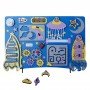 Развивающая игрушка Бизиборд "Космос" TG1910716527, 60х40 см, Синий