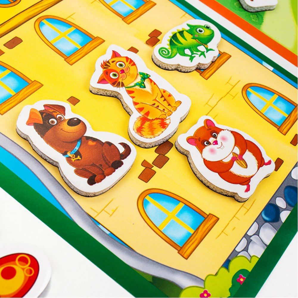 Детская развивающая настольная игра "Академия развития" VT5412-03, 4-6 лет