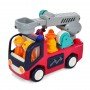Детская Пожарная машинка Hola Toys E9998-HL со светом и звуком