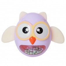 Игрушка-неваляшка Сова G-A027, 4 вида Фиолетовый
