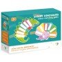Настольная игра DoDo Изучаем цвета Динозаврики 300138, 24 цветных элемента