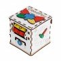 Детский развивающий куб Бизиборд K001, 12×12×12