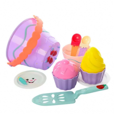 Игровой набор для песочницы 743P с формочками Фиолетовый