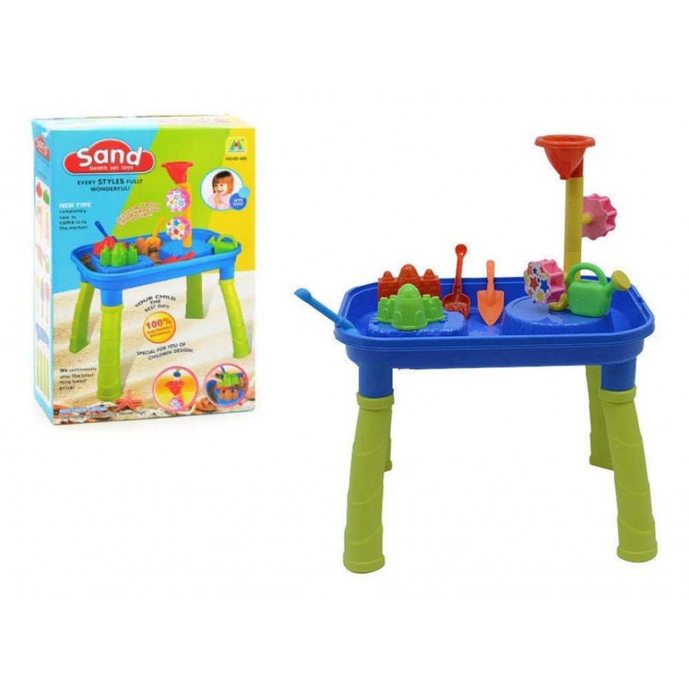 Игровой столик песочница М 1313 с мельницей