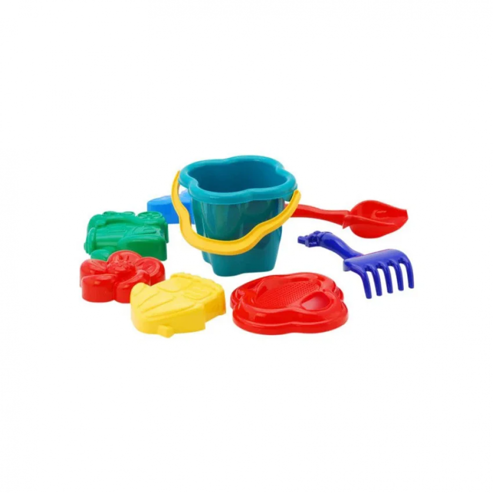 Песочный набор "Колокольчик" №2 Colorplast 0985 (Синий)