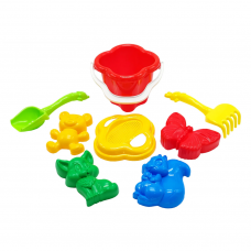 Песочный набор "Колокольчик" №2 Colorplast 0985 (Красный)