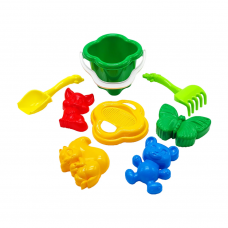 Песочный набор "Колокольчик" №2 Colorplast 0985 (Зеленый)