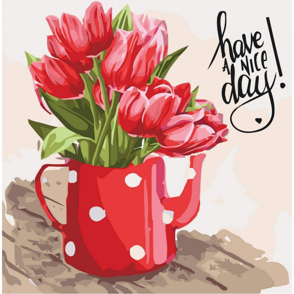 Картина по номерам Art Craft "Have a nice day" 40х40 см 12108